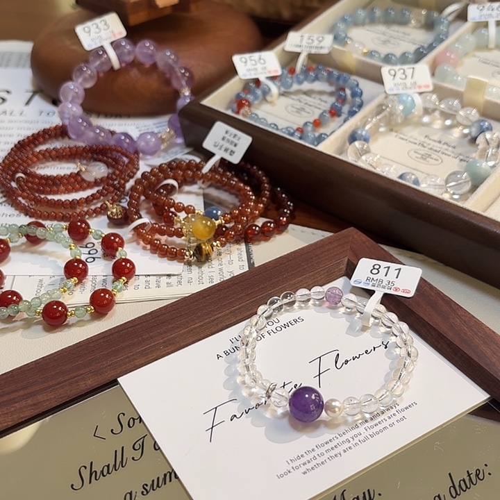 未镶嵌水晶手串811卡6