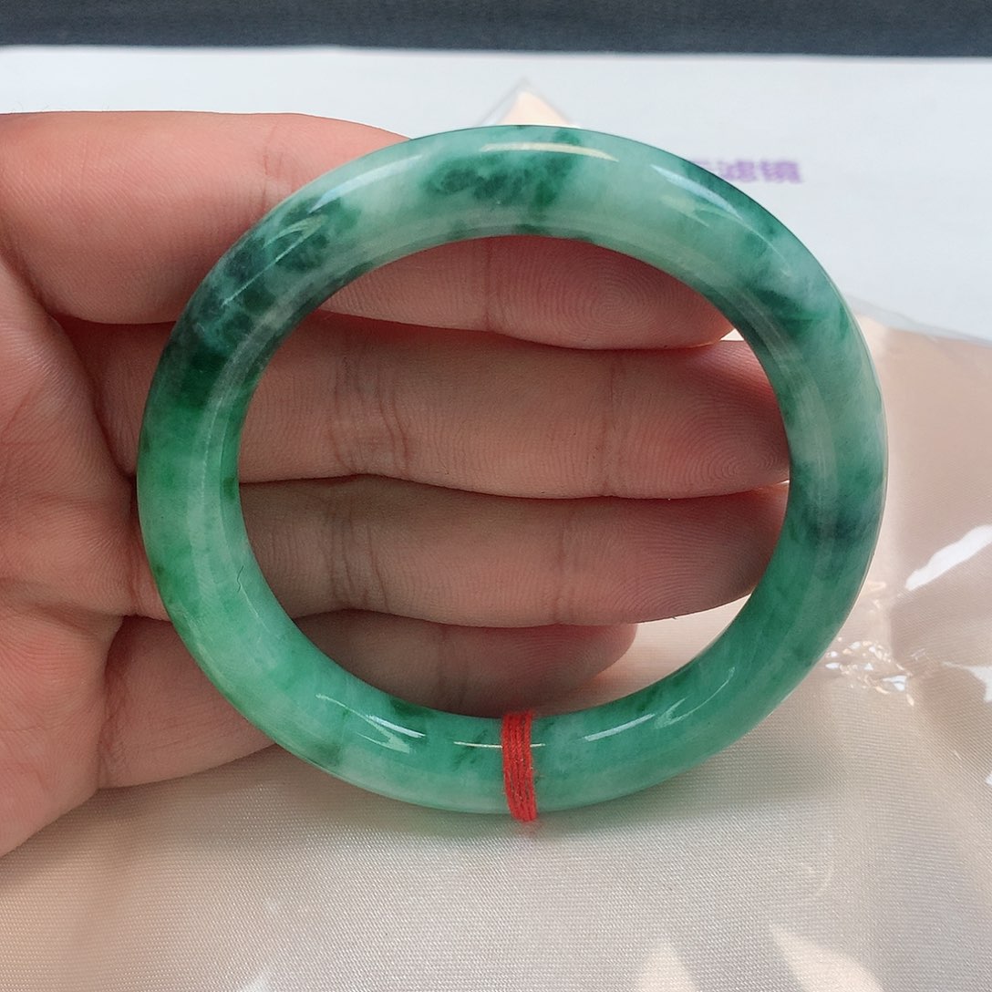 翡翠手镯（圆镯）未镶嵌285号