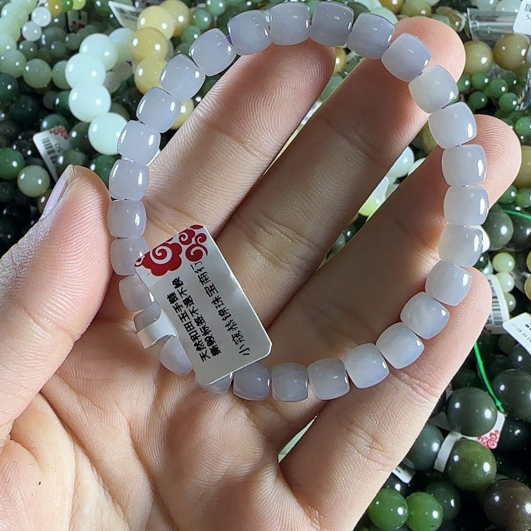 和田玉手链未镶嵌10