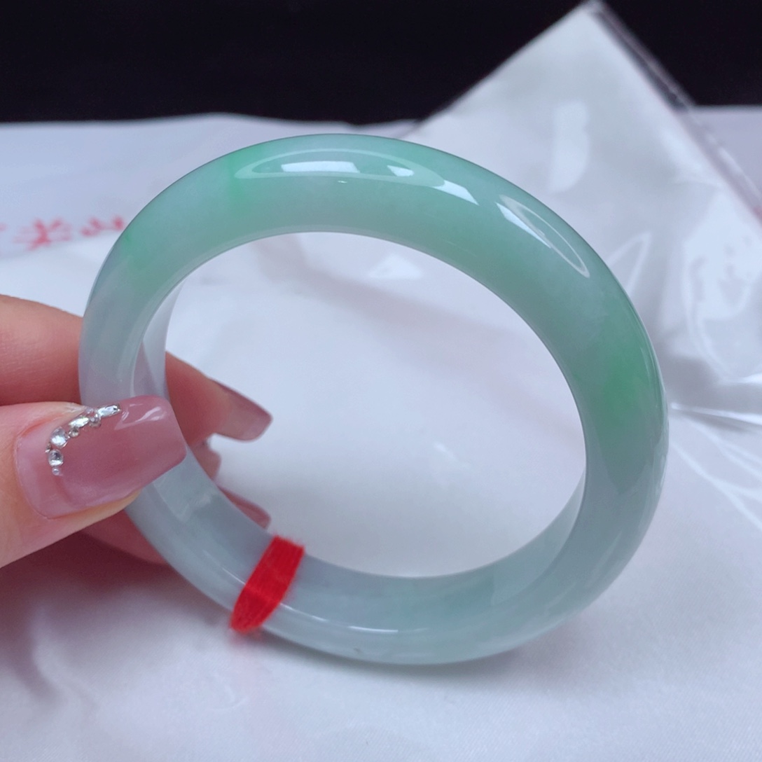 翡翠手镯未镶嵌手镯56