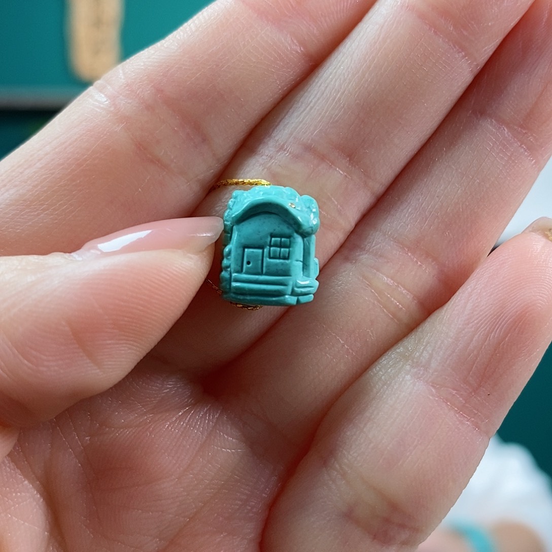 绿松石珠宝奇石未镶嵌