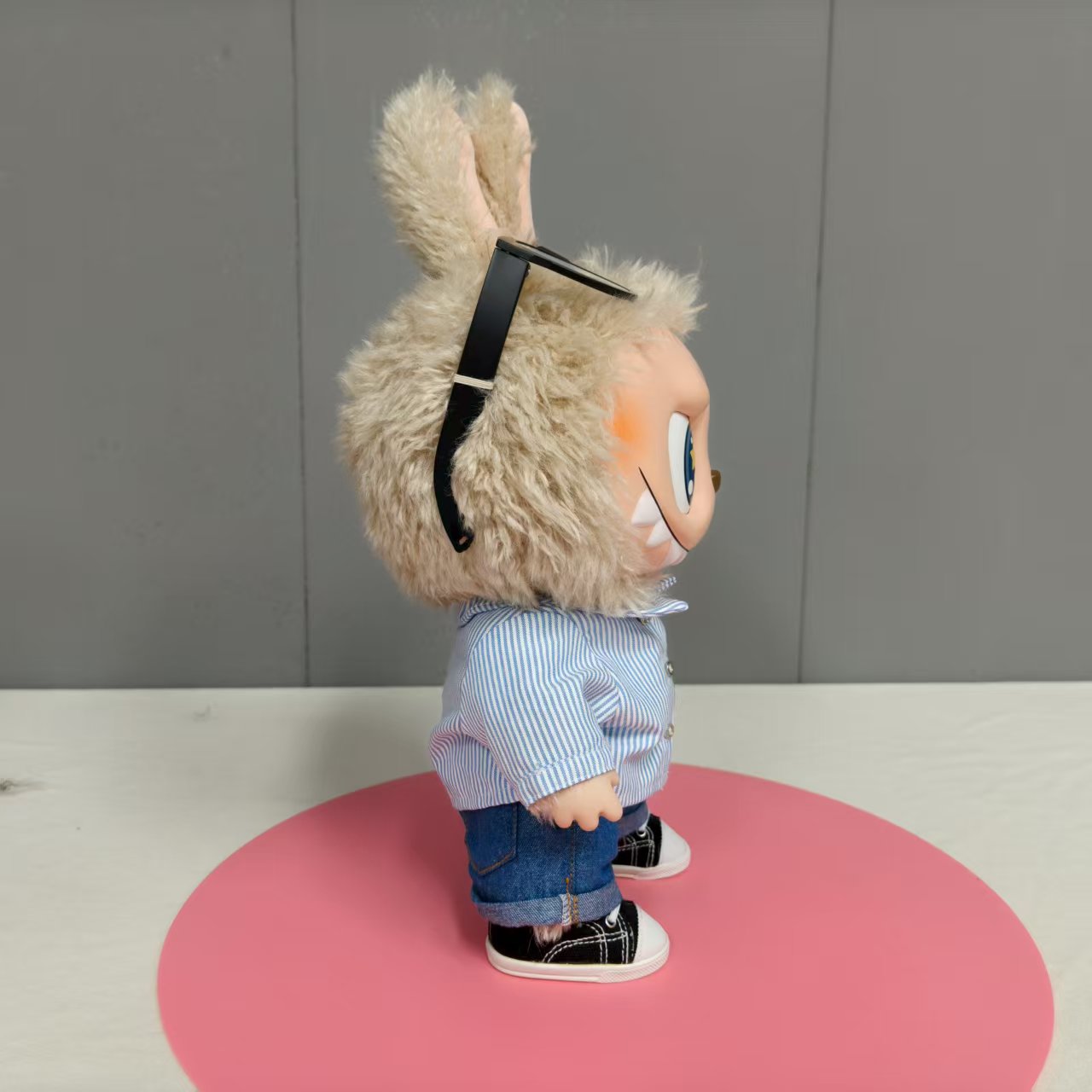 38CM限定联名搪胶高端娃娃摆件现场挑娃所见即所得高品质非原版