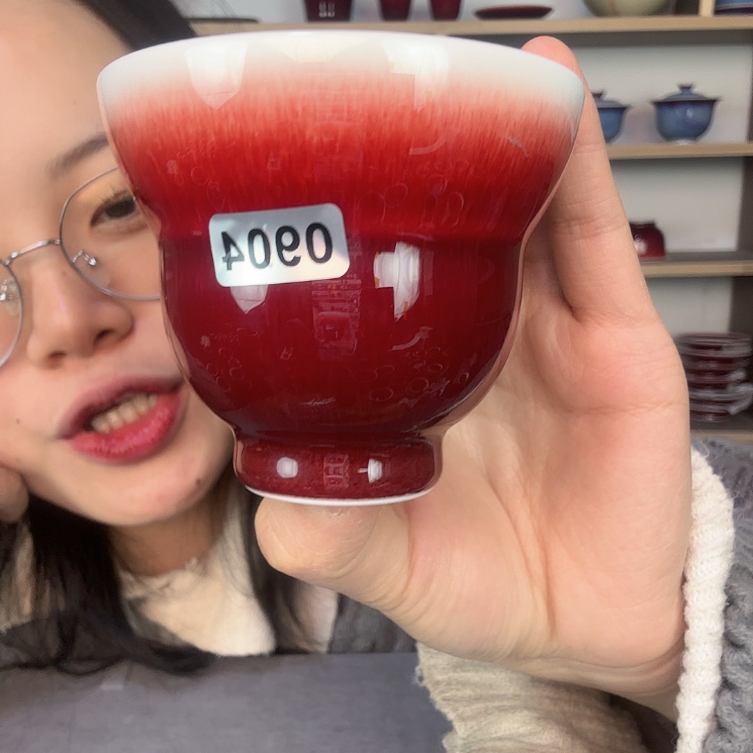 瓷片景德镇郎红陶瓷