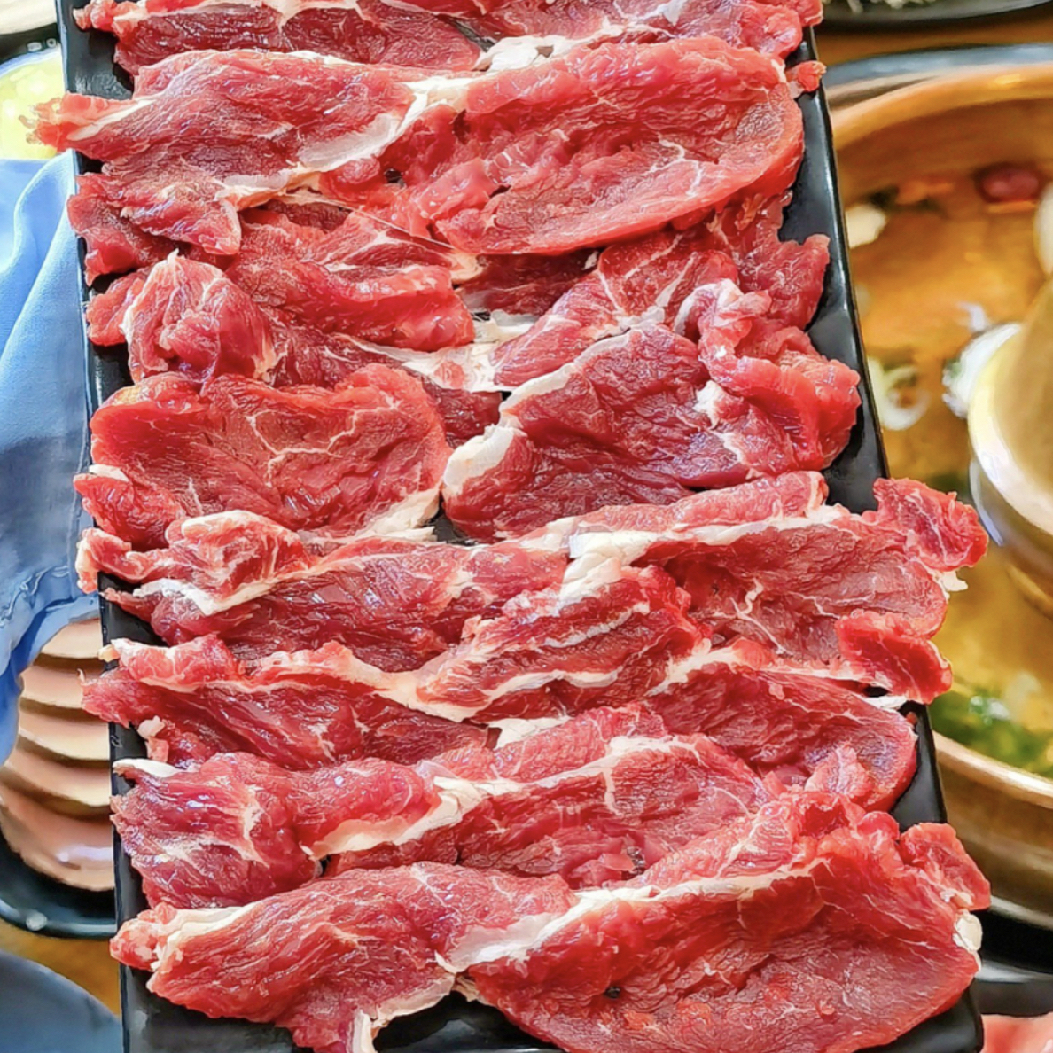 手切鲜羊肉腱500克