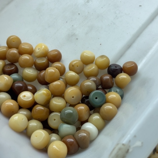 ****、白玉菩提吊坠瑕疵13蒜瓣94