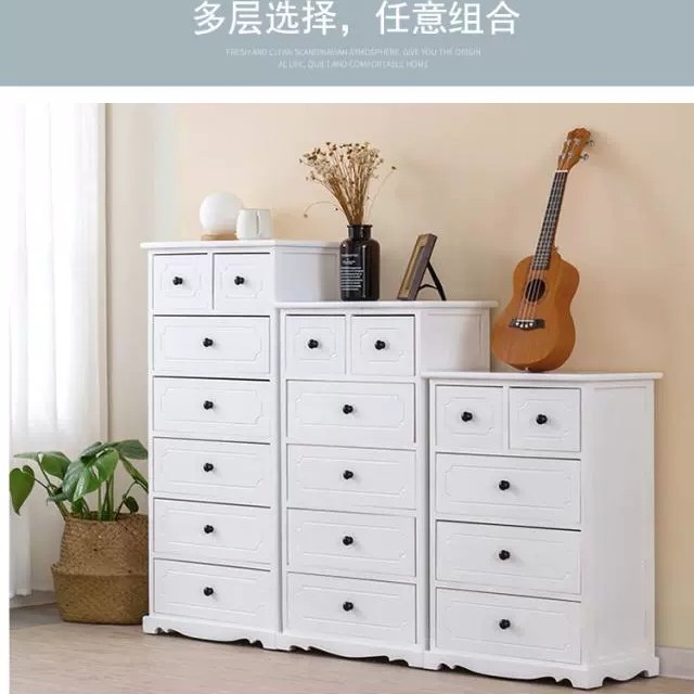 五斗柜实木家用简约抽屉式收纳柜经济型五斗橱客厅储物柜卧室柜子