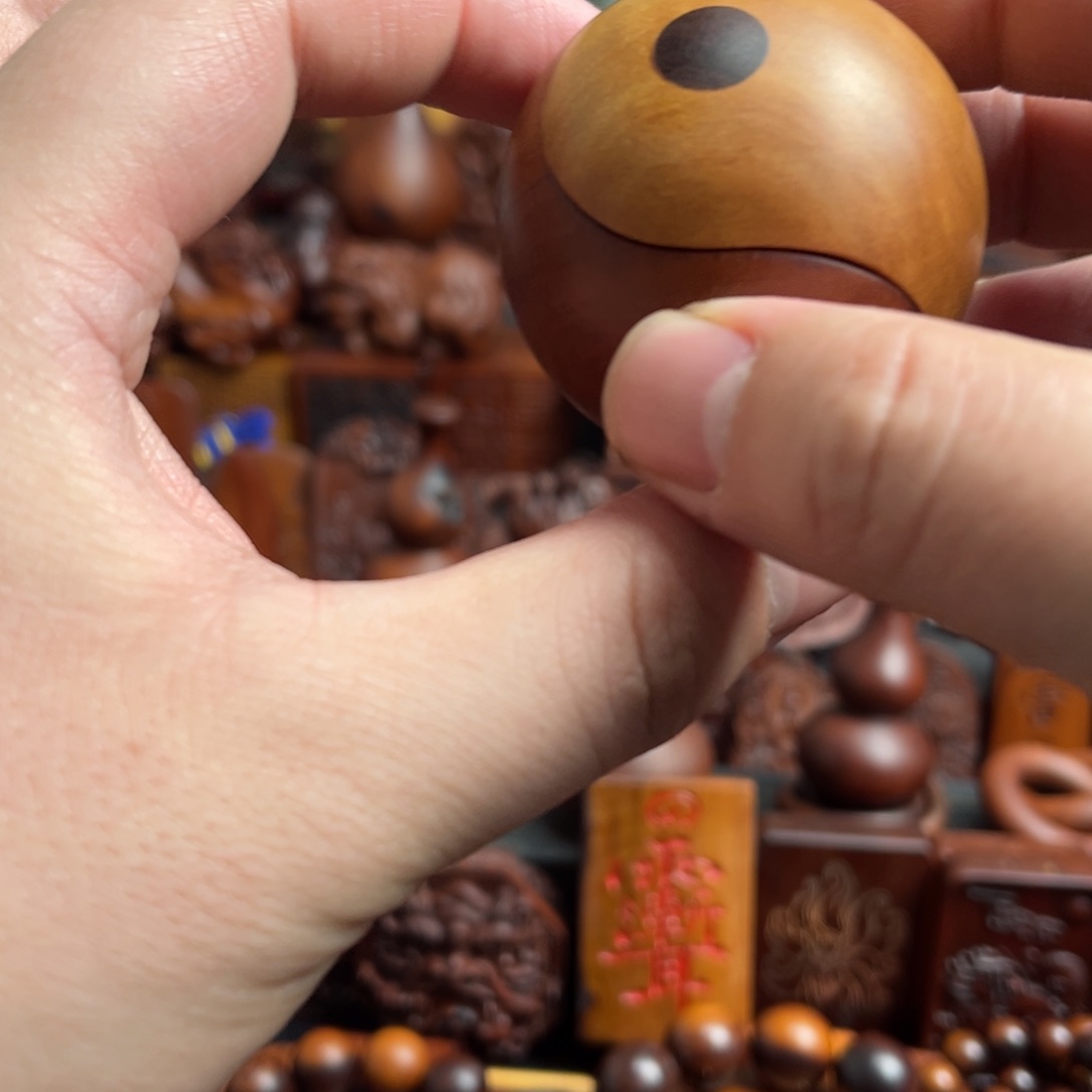 枣木雷击枣木阴阳珠