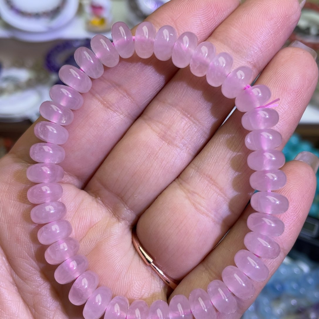 芙蓉石手链未镶嵌