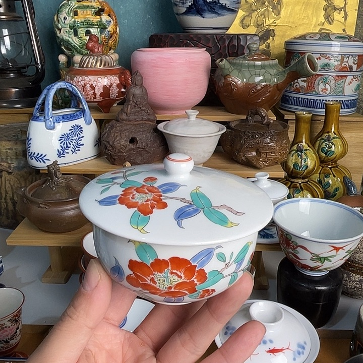 瓷片好看的杯子不错的