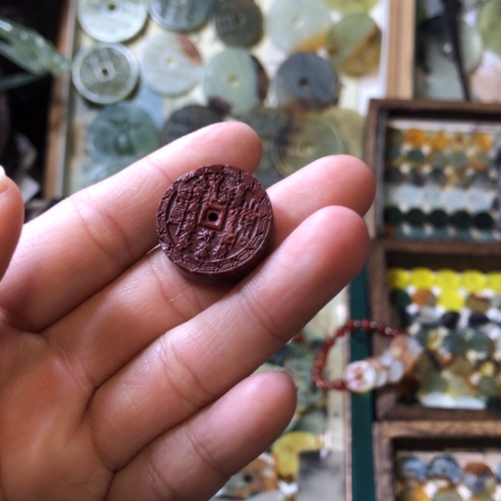 岫玉岫玉挂件未镶嵌