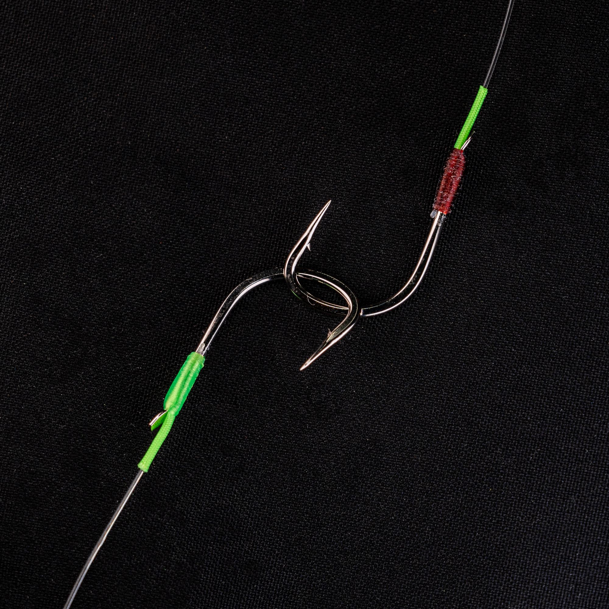 大物无结加固子线双钩成品青鱼珠珠专用鱼钩