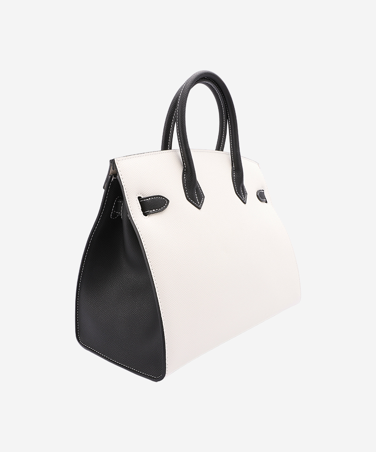 SHIYUN/施蕴【白拼黑色】秋冬手提包34203-1