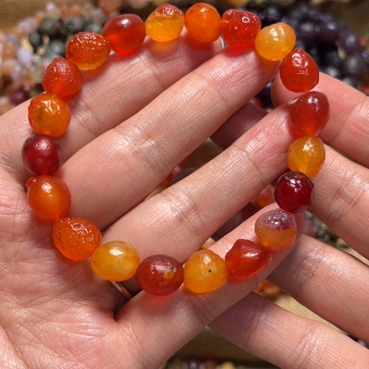 玛瑙/玉髓合金手链