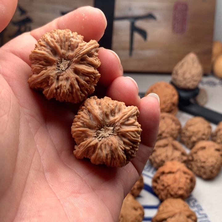 空***！桃核吊坠山地果塔尖