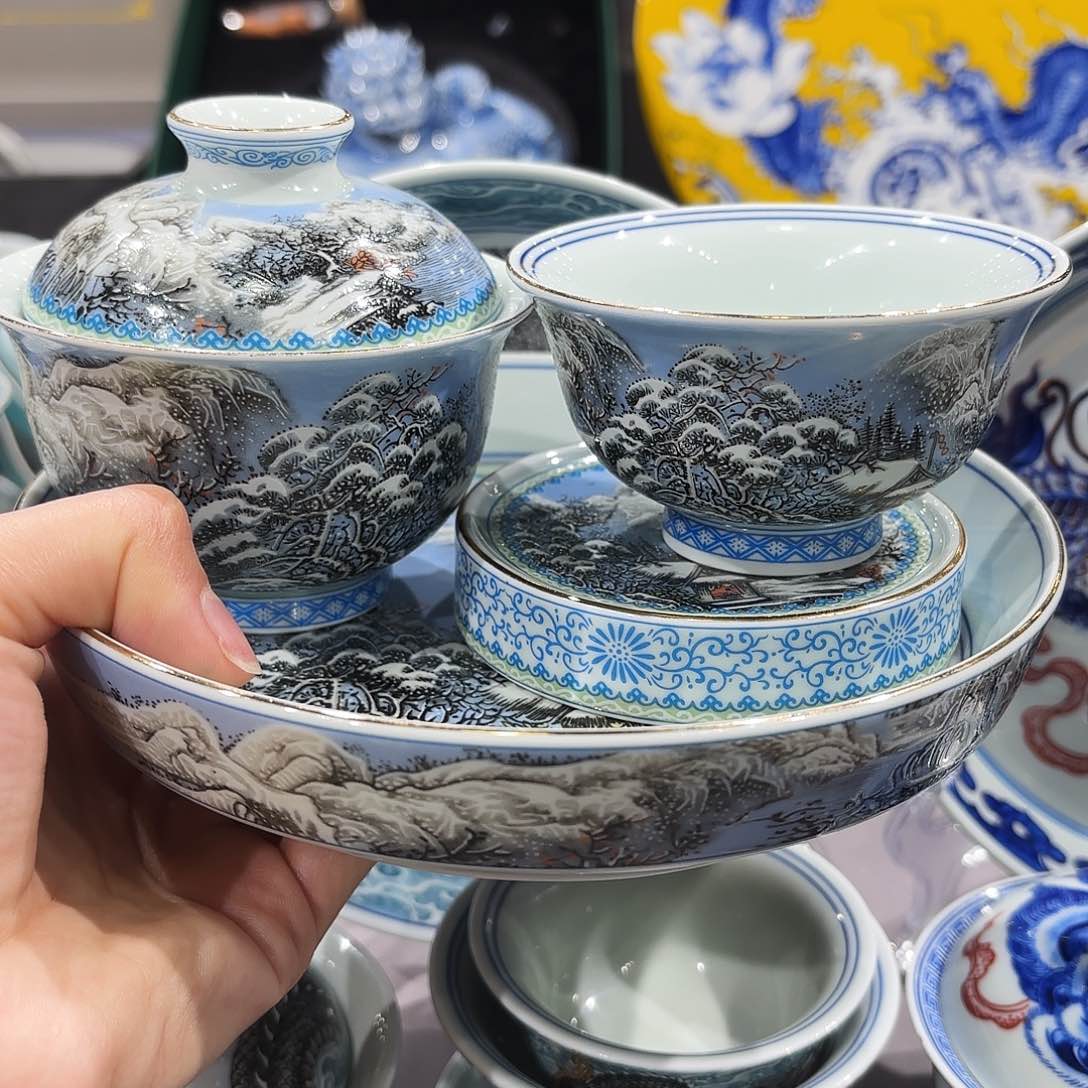 瓷片景德镇瓷器艺术