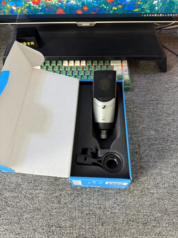 9新  包装齐全 二手森海塞尔MK4 无质量问题不退不换