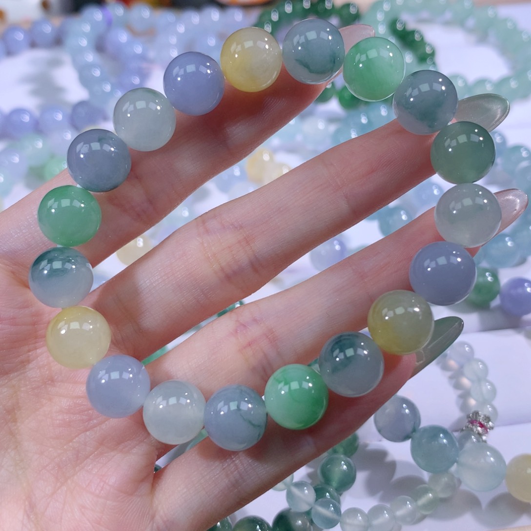 未镶嵌手链翡翠卡10