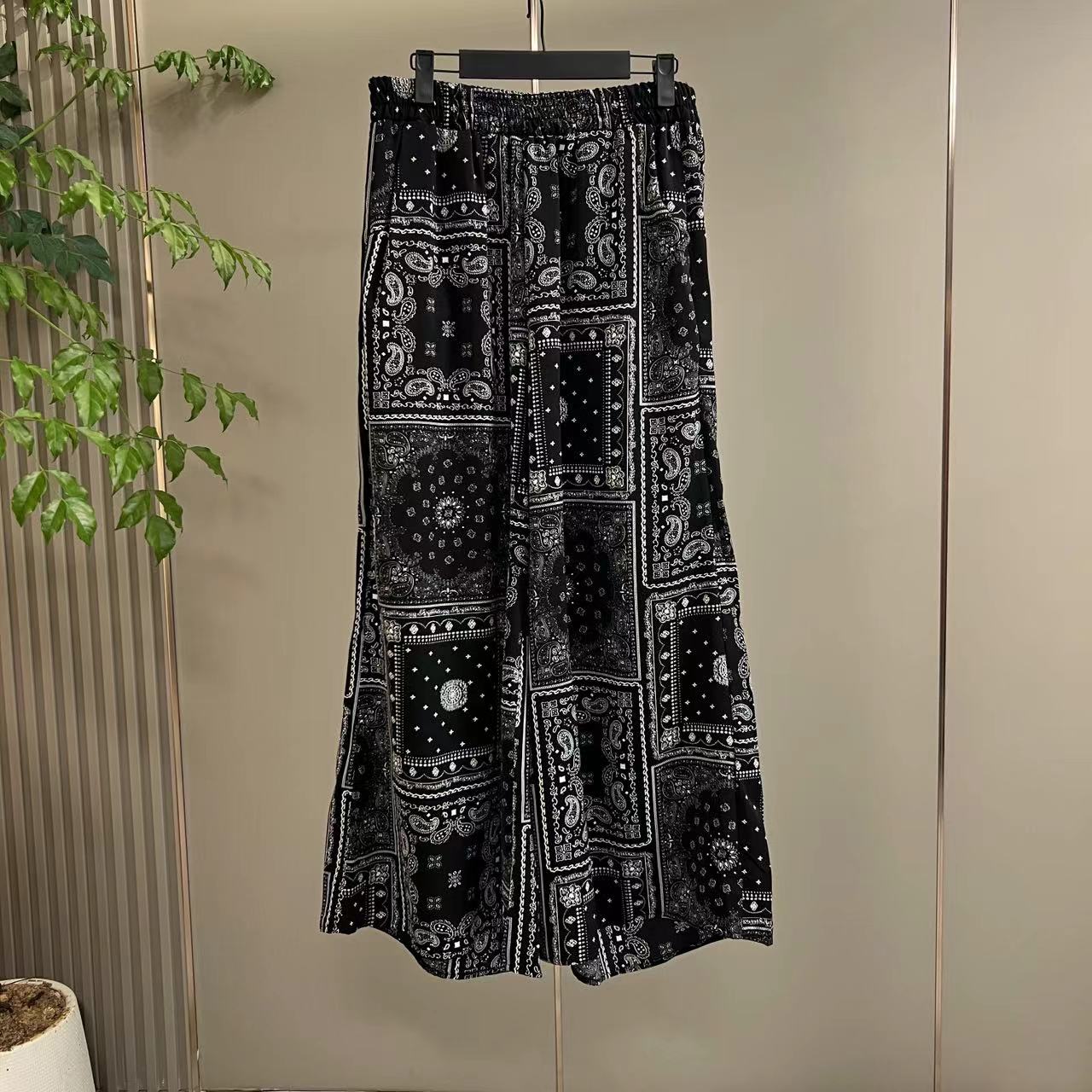 130/夏季新款裤子时尚减龄百搭高级宽松显瘦阔腿休闲裤
