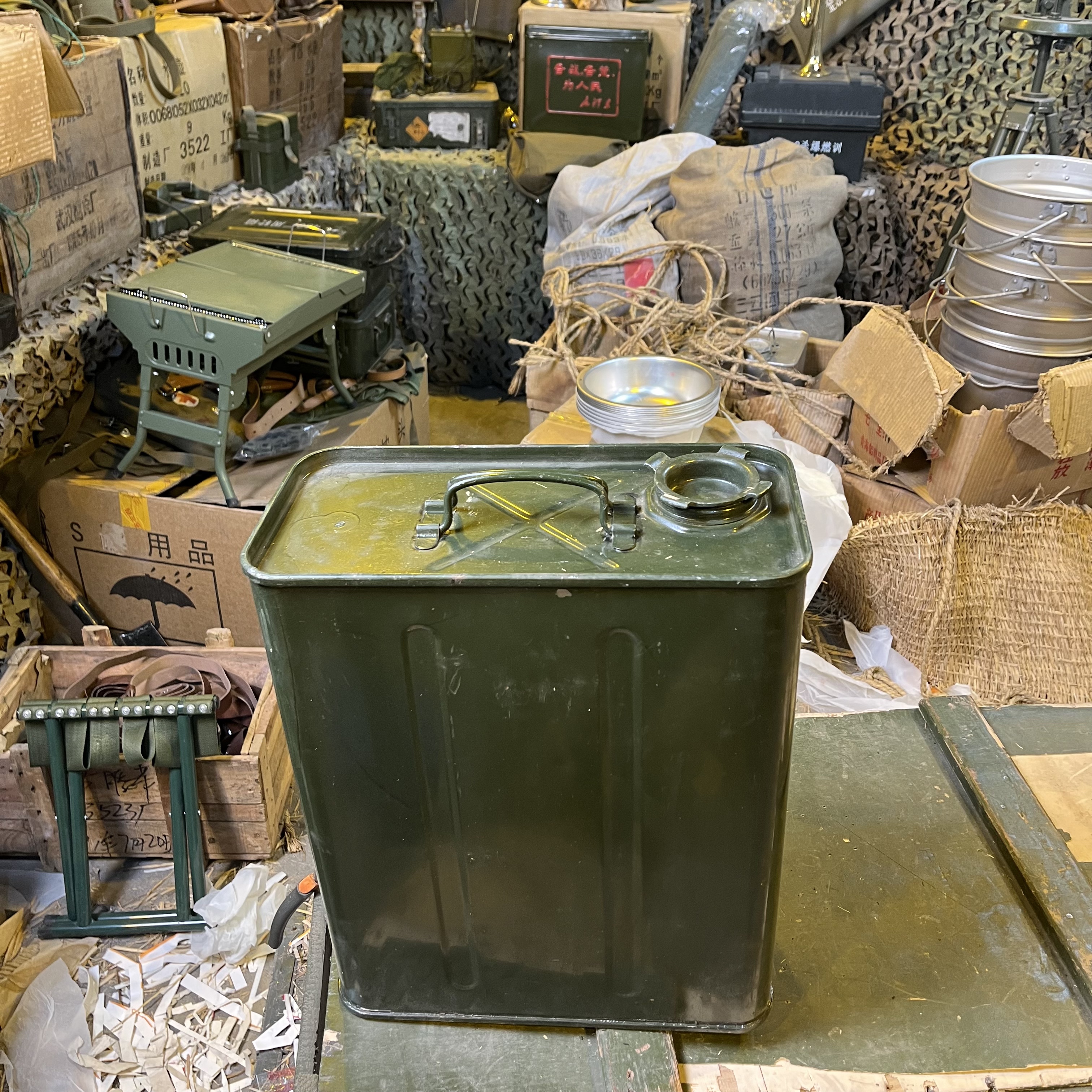 正品库存新绿色方形油桶水桶