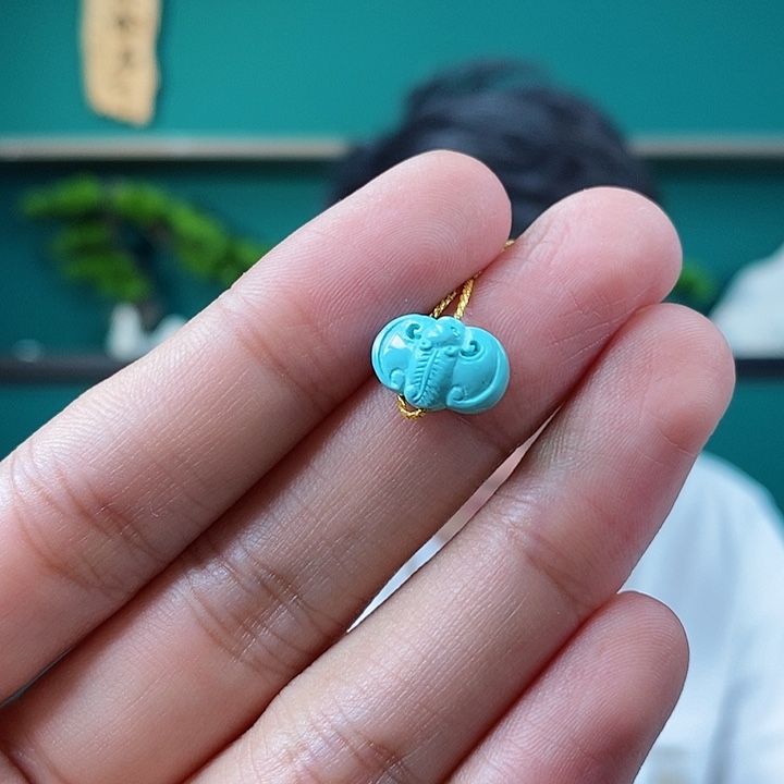 未镶嵌绿松石珠宝奇石