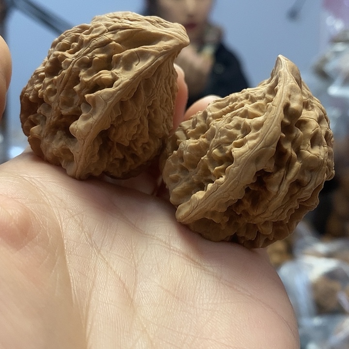 把件文玩核桃43蛇头