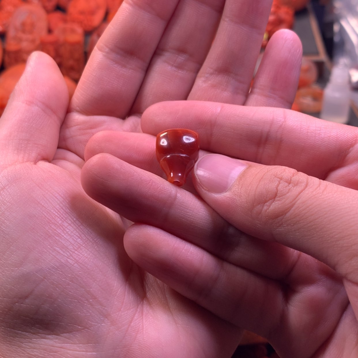 【闪购商品】未镶嵌高品三通南红玛瑙一****7