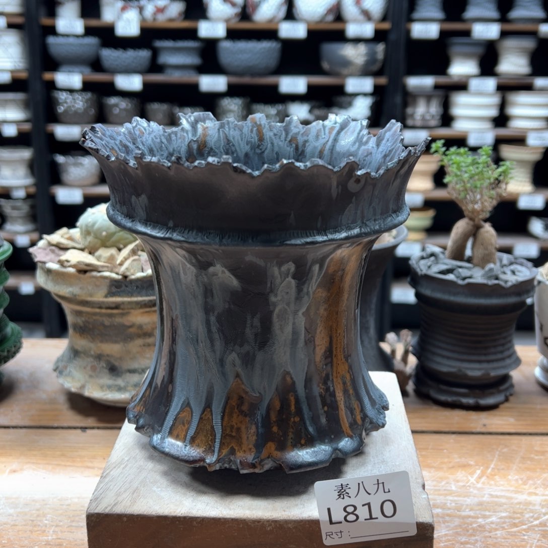 素八九陶瓷内口16高15.5