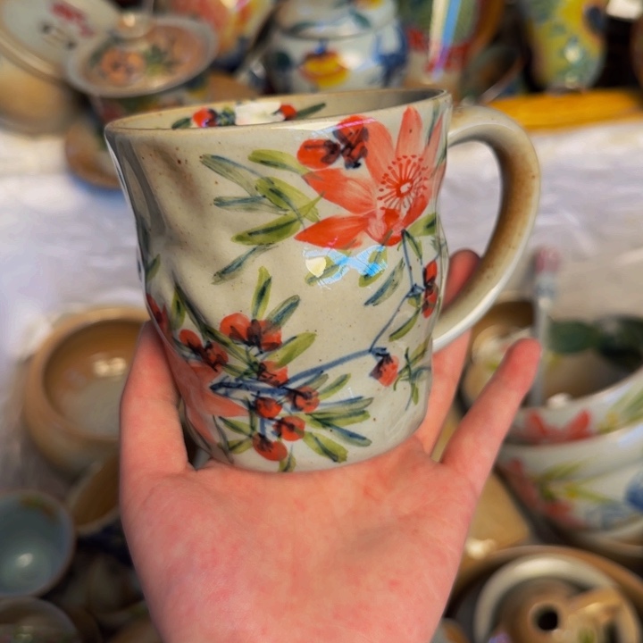 瓷片景德镇陶瓷手工手绘