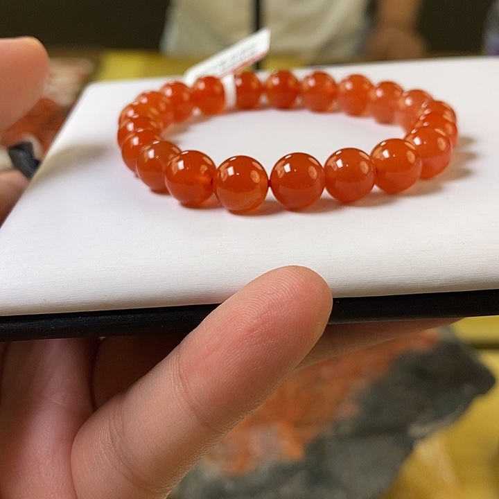 未镶嵌9mm南红玛瑙