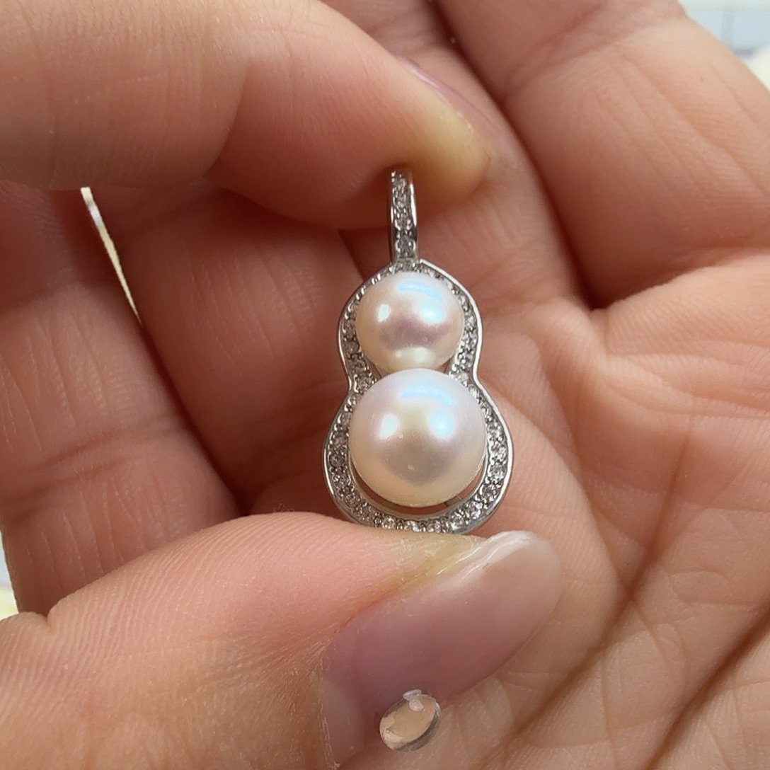 未镶嵌颈饰淡水珍珠