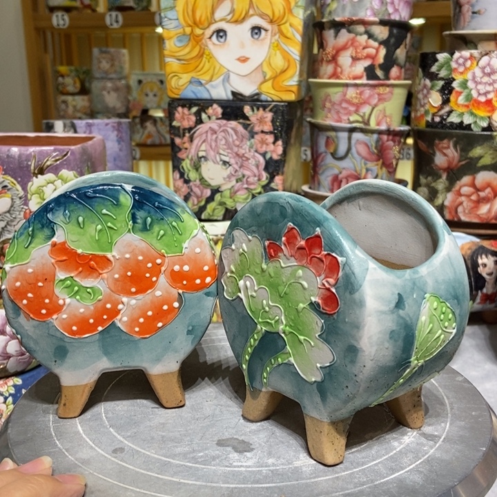 景德镇艺术手绘作品