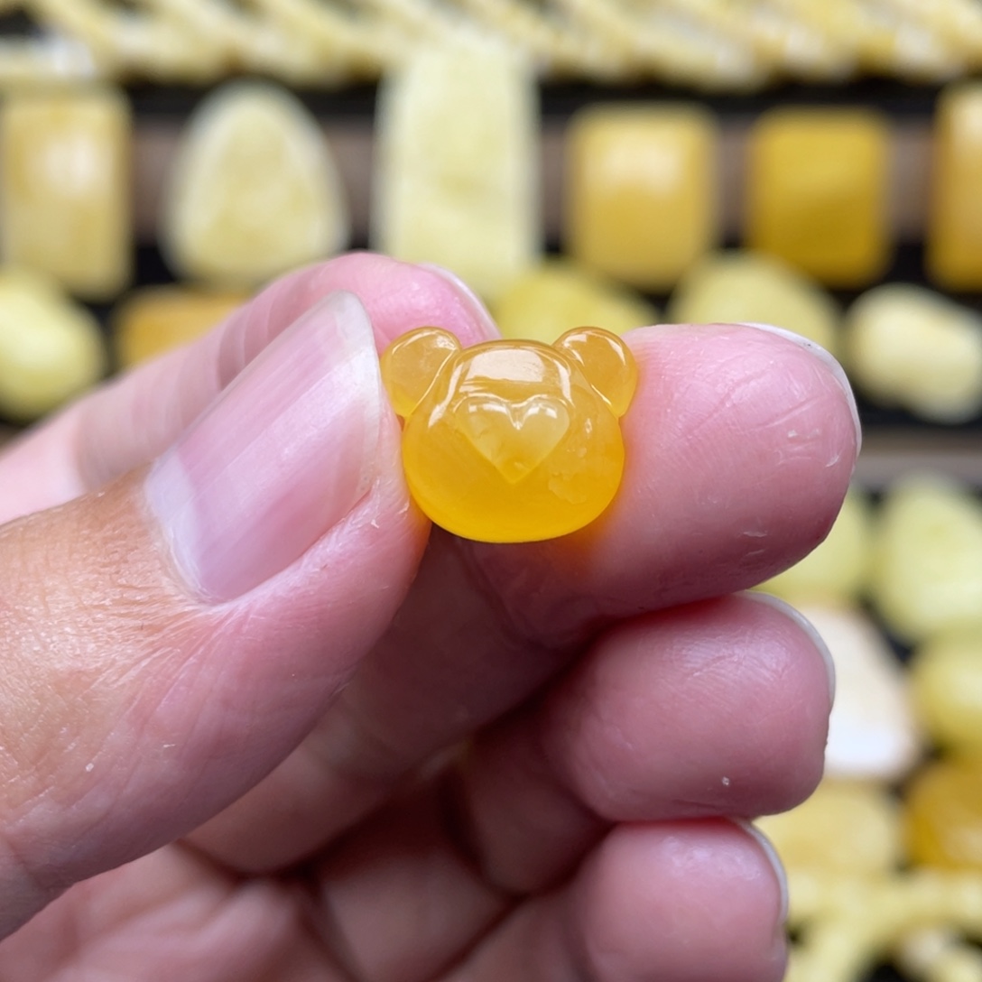 琥珀未镶嵌裸石琥珀蜜蜡