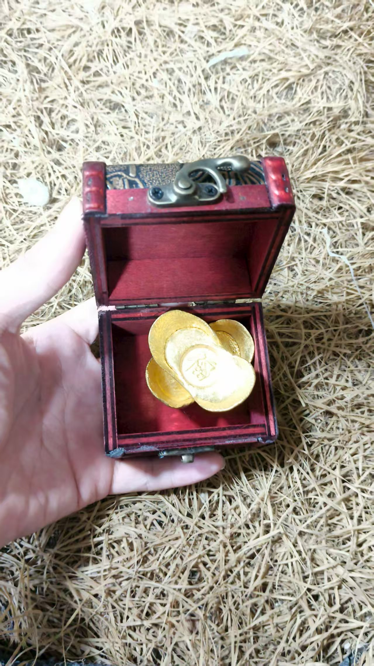 现代工艺品摆件 323（礼盒+2个） 精美摆件 现代复古仿古摆件