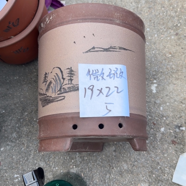 紫砂花盆特价清仓