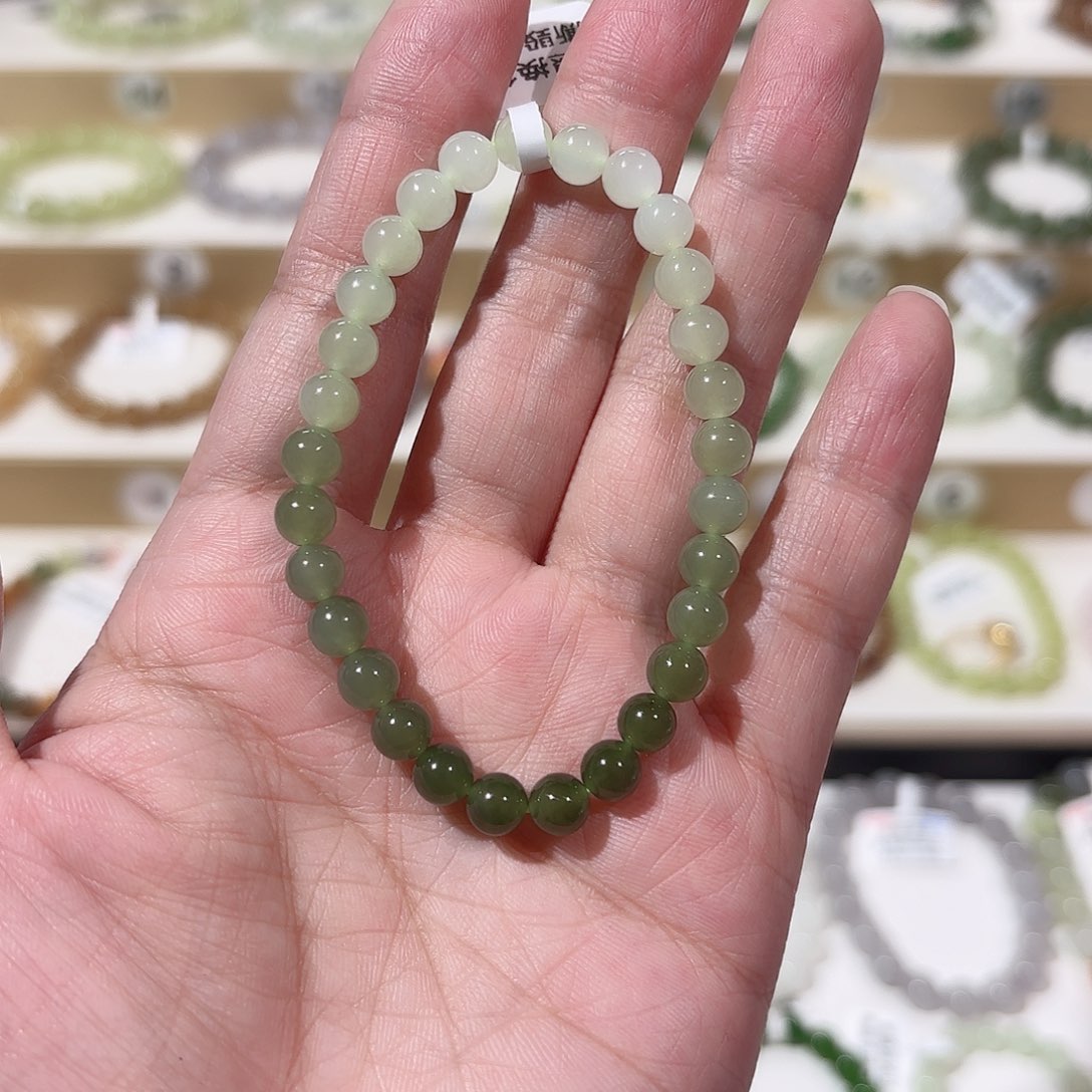 和田玉手链未镶嵌a