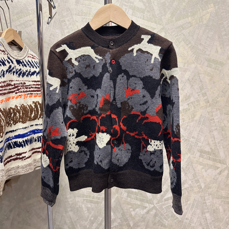 现货童装25秋冬装新款羊毛衫开衫男童女童休闲毛衫毛衣针织衫儿童