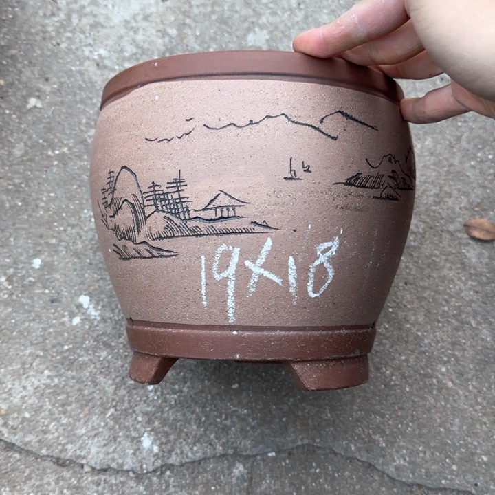 紫砂花盆特价清仓