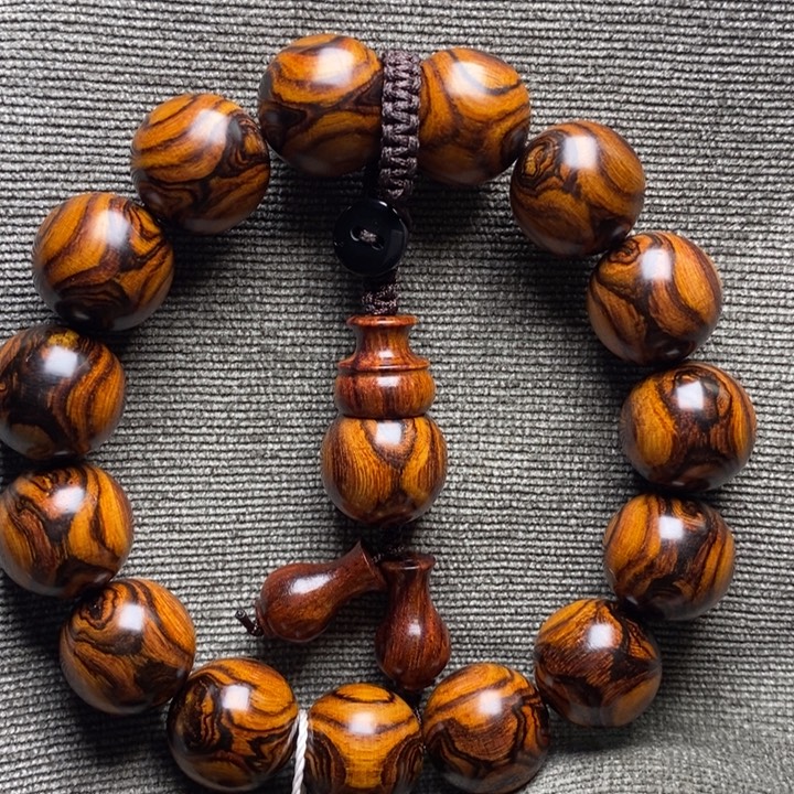 小***芽黄花梨/降香黄檀手串/手链