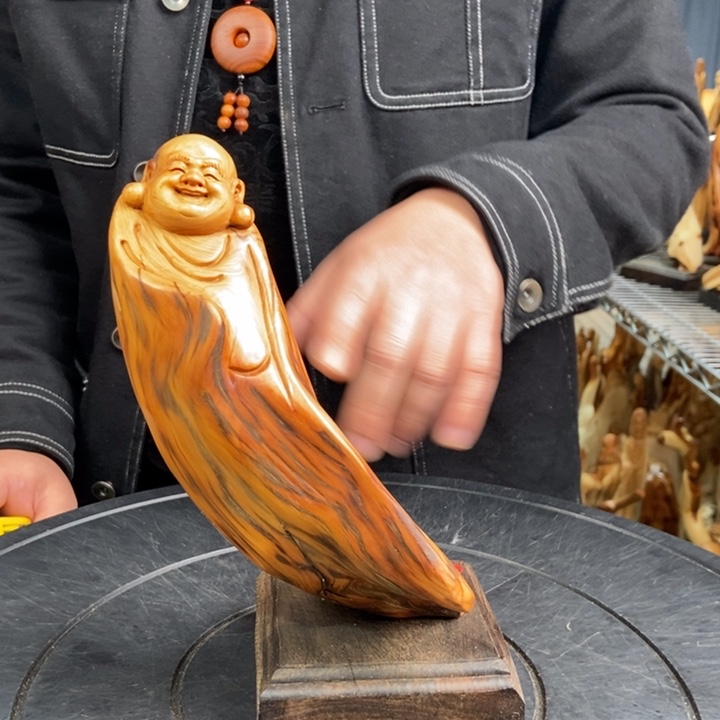 柏木（崖柏）手把件