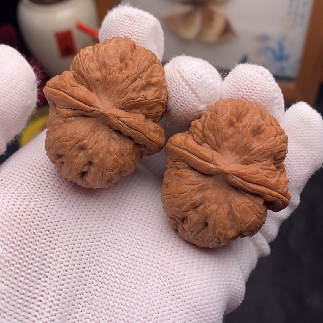 文玩核桃把件41平谷元宝