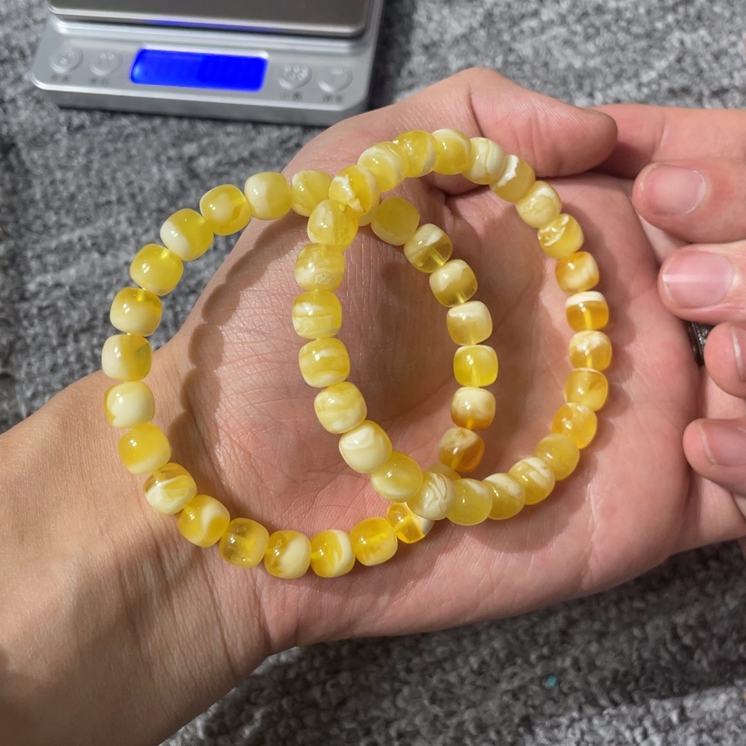 未镶嵌琥珀珠宝奇石多样性发其1 8m金白