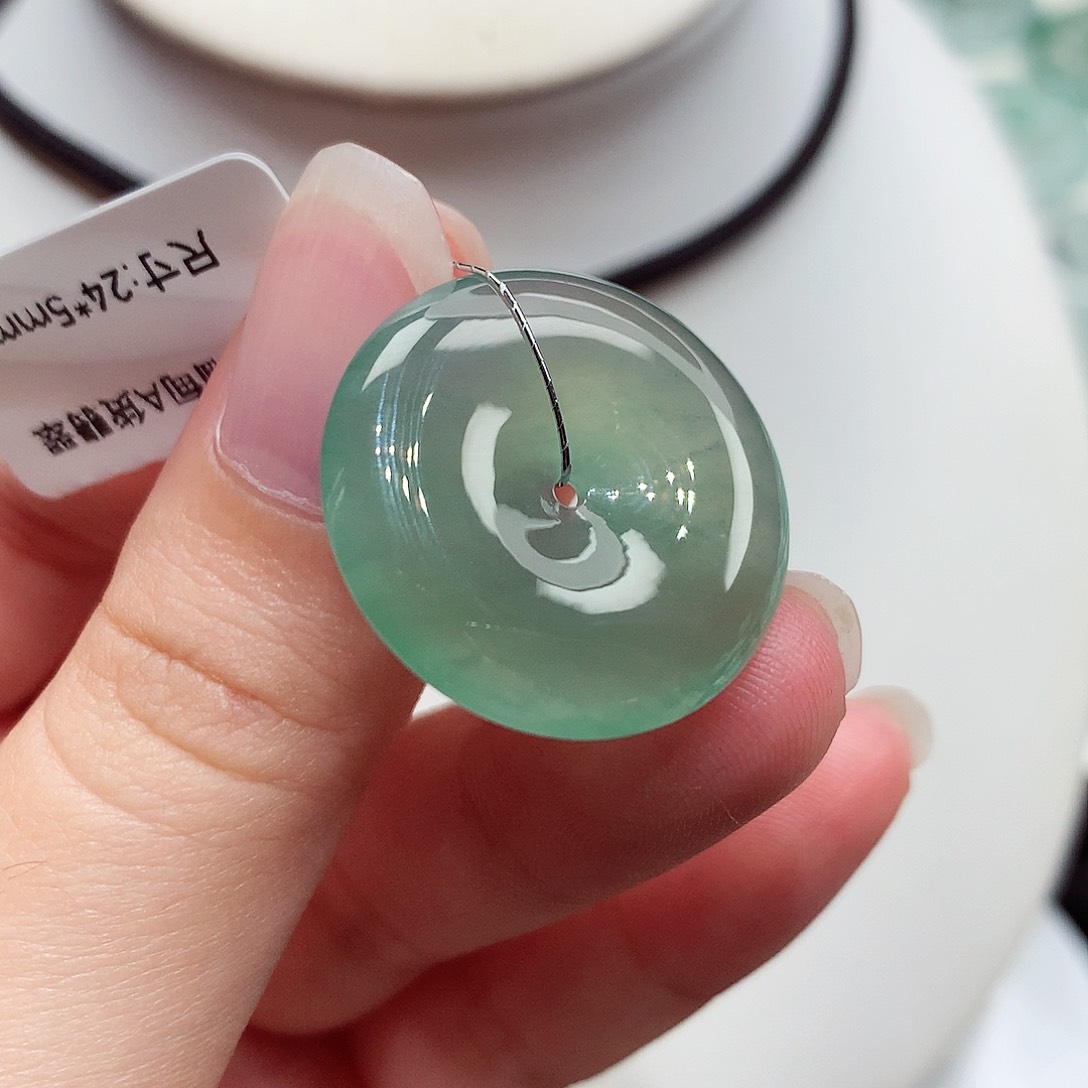 颈饰未镶嵌翡翠编号92，24/5