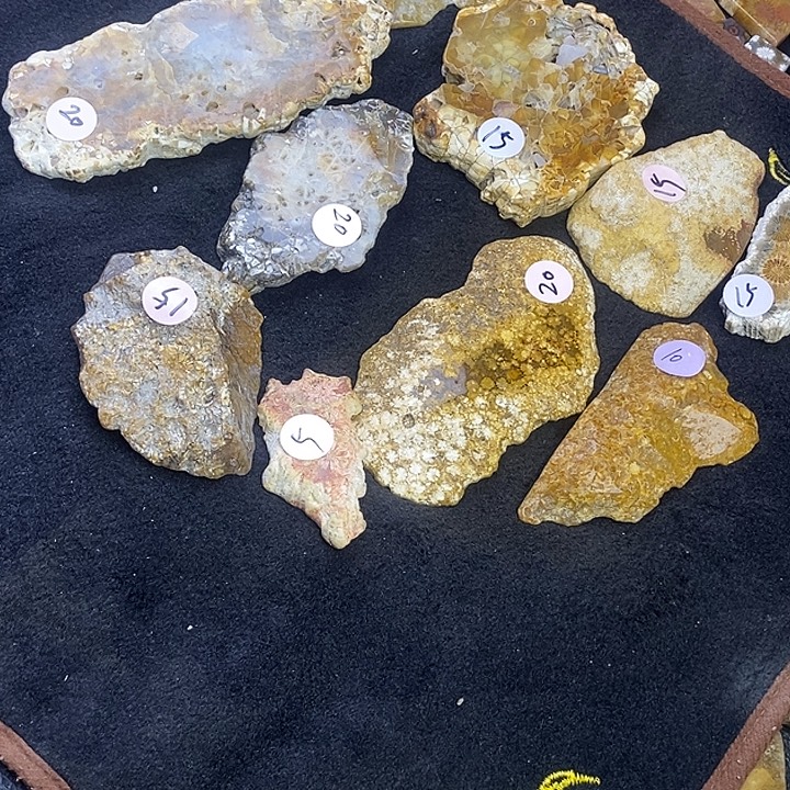 卡***尼硅化玉未镶嵌颈饰