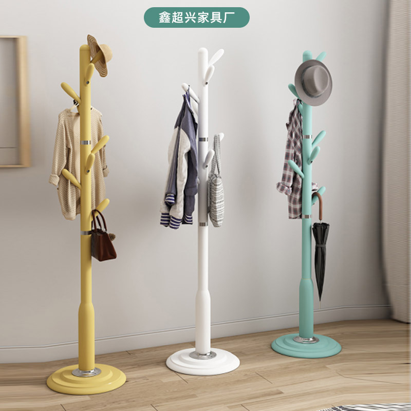 简易立式晾衣架家用卧室挂衣架创意客厅衣帽架服装店挂包架