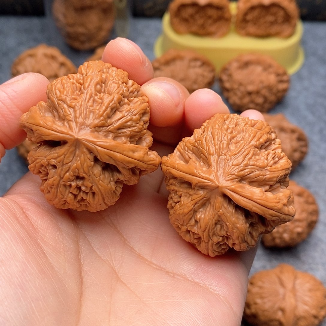 文玩核桃把件我*粗筋41全品