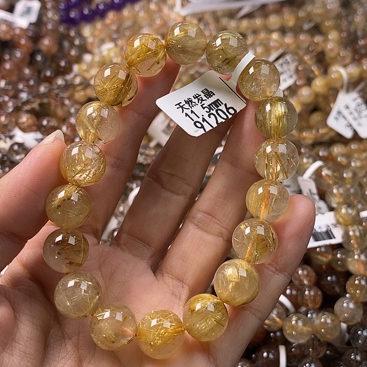 水晶手链未镶嵌水