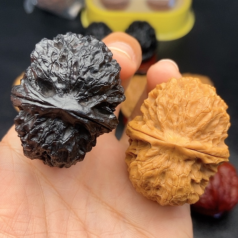【闪购商品】把件文玩核桃42尺麒麟元宝
