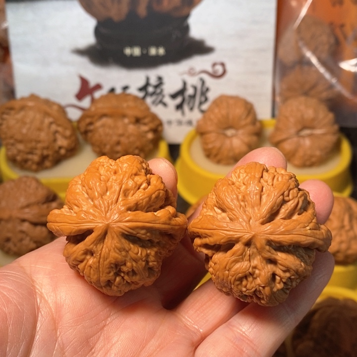 文玩核桃把件粗筋 39 38