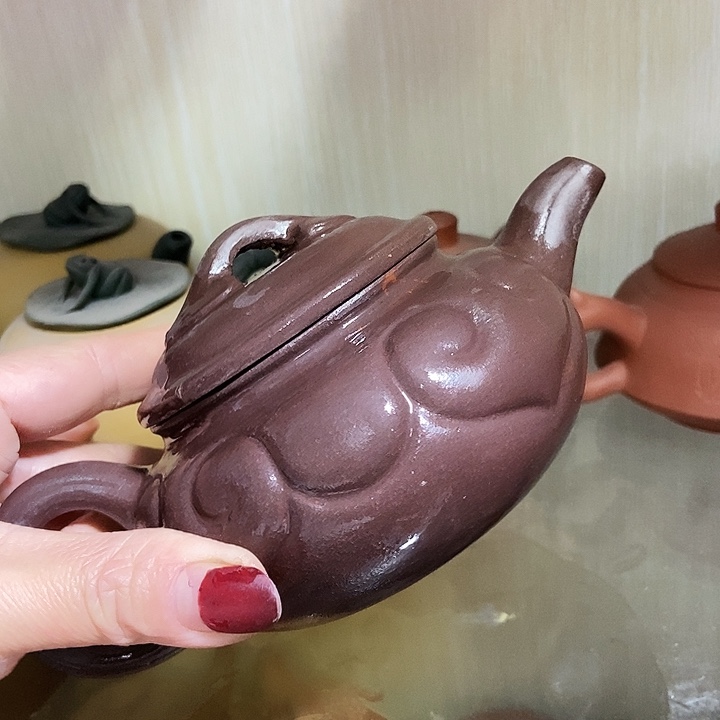 全手工制作宜兴紫砂茶壶