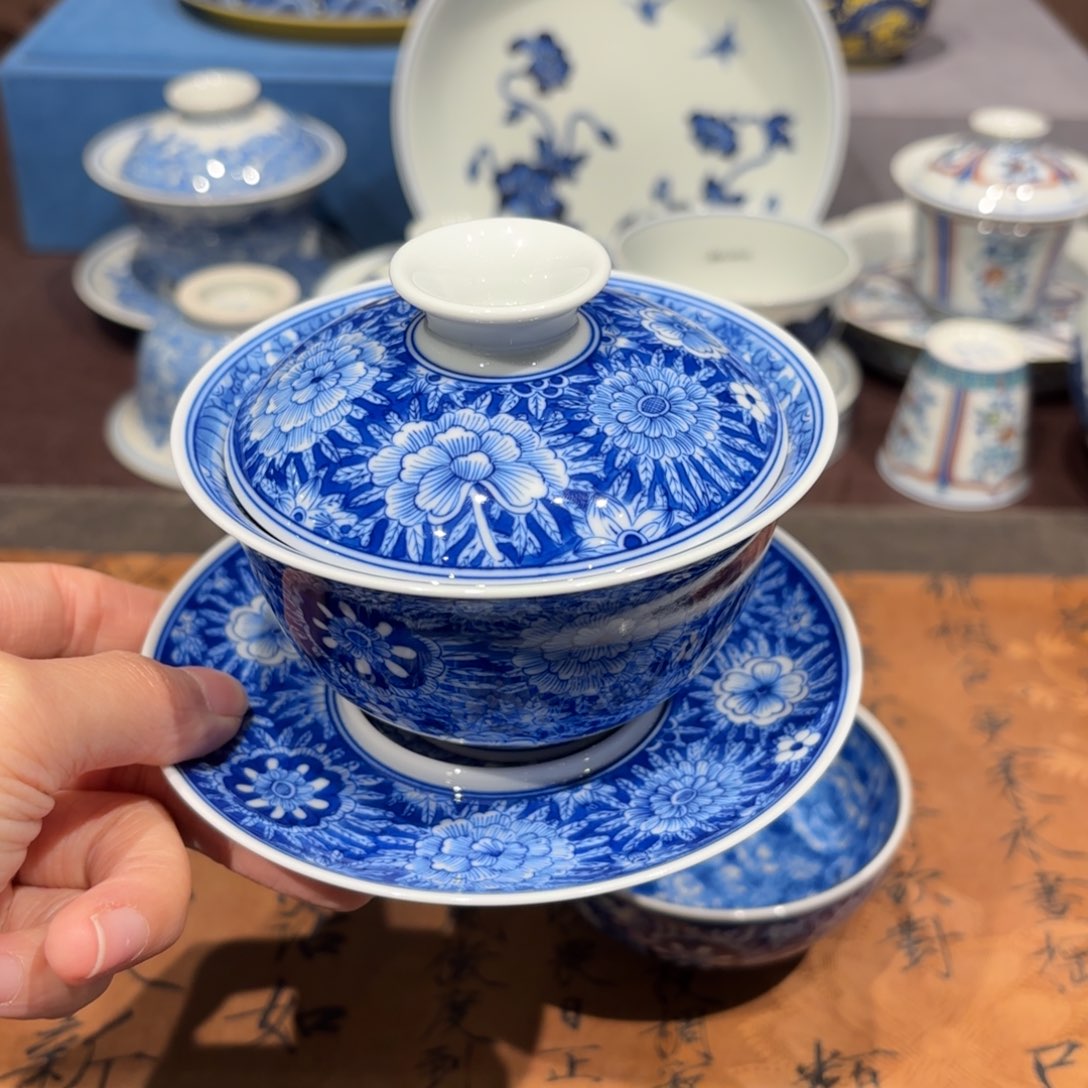 瓷片景德镇纯手工手绘